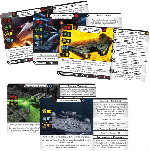 Настільна гра Atomic Mass Games X-Wing 2nd ed.: Battle Over Endor Scenario Pack (англійське видання) (841333122706) - зображення 2