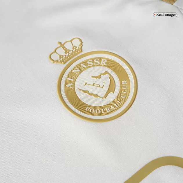 Дитяча футбольна форма Adidas Ronaldo (Роналдо) Al-Nasr (Аль-Наср) 2025, розмір 26 (зріст 140–150 см), біла - изображение 8