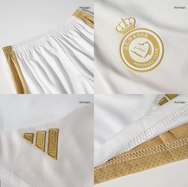 Дитяча футбольна форма Adidas Ronaldo (Роналдо) Al-Nasr (Аль-Наср) 2025, розмір 24 (зріст 130–140 см), біла - изображение 12