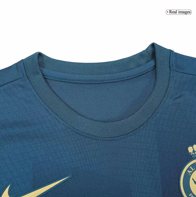 Дитяча футбольна форма Nike Ronaldo (Роналдо) Al-Nasr (Аль-Наср) 23/24, розмір 28 (зріст 150–160 см), темно синя - изображение 3