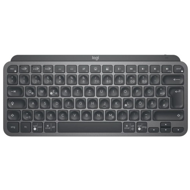 Клавіатура бездротова Logitech MX Keys Mini For Business Wireless Illuminated US Graphite (920-010608) Store - зображення 1