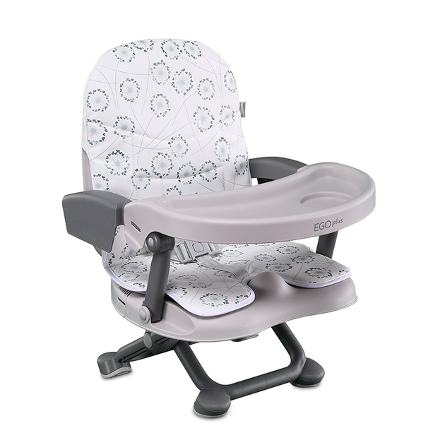 Детский стульчик для кормления 2 в 1 пластиковый (с 6 месяцев) Ego Plus White Fluff Leather Lorelli белый - Фото 1 Детский стульчик для кормления 2 в 1 пластиковый (с 6 месяцев) Ego Plus White Fluff Leather Lorelli белый - изображение 1