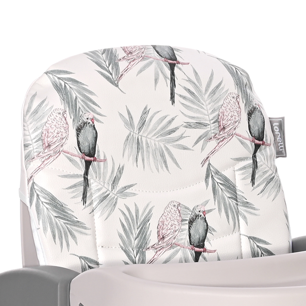 Детский стульчик для кормления 2 в 1 пластиковый (с 6 месяцев) Ego Plus White Fluff Leather Lorelli белый - Фото 4 Детский стульчик для кормления 2 в 1 пластиковый (с 6 месяцев) Ego Plus White Fluff Leather Lorelli белый - изображение 4