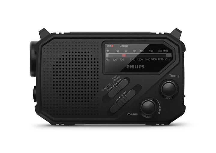 Портативное радио Philips TAR1609 FM/MW, 1Вт, Solar Power, LED Light, Kinetic & Li-ion battery - изображение 9