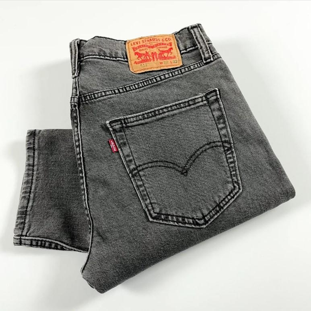 Мужские темно-синие джинсы 512™ Slim Taper Levi's® 28833