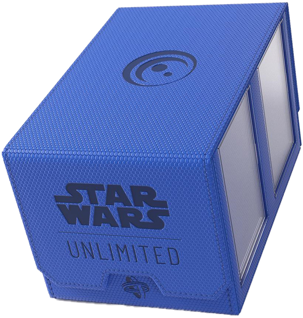 Преміальний футляр Gamegenic Star Wars Unlimited для 2 колод карт Blue (4251715413845) - зображення 2