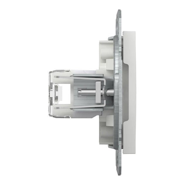 Компьютерная розетка Schneider Electric Asfora RJ45 кат. 6 UTP без рамки белая EPH4770121 - Фото 2 Компьютерная розетка Schneider Electric Asfora RJ45 кат. 6 UTP без рамки белая EPH4770121 - изображение 2