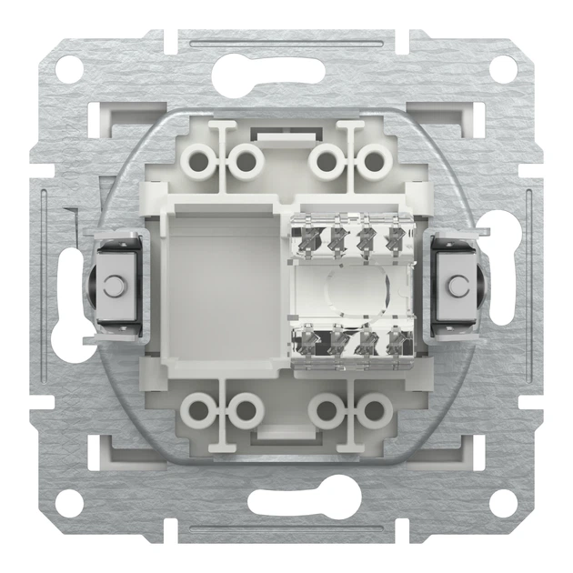 Компьютерная розетка Schneider Electric Asfora RJ45 кат. 6 UTP без рамки белая EPH4770121 - Фото 3 Компьютерная розетка Schneider Electric Asfora RJ45 кат. 6 UTP без рамки белая EPH4770121 - изображение 3