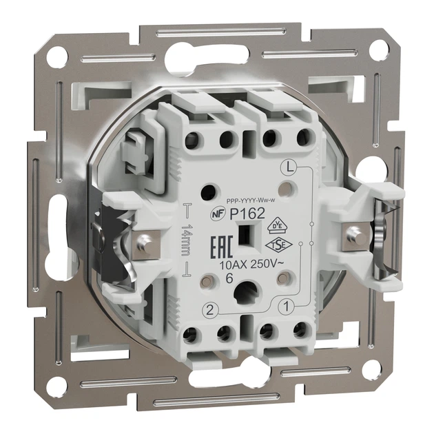 Перемикач одноклавішний Schneider Electric Asfora без рамки білий EPH0470121 - Фото 5 Перемикач одноклавішний Schneider Electric Asfora без рамки білий EPH0470121 - зображення 5