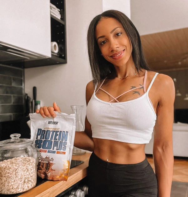 Протеїн Weider Protein 80+ 500 г Banana (4044782301555) - зображення 8