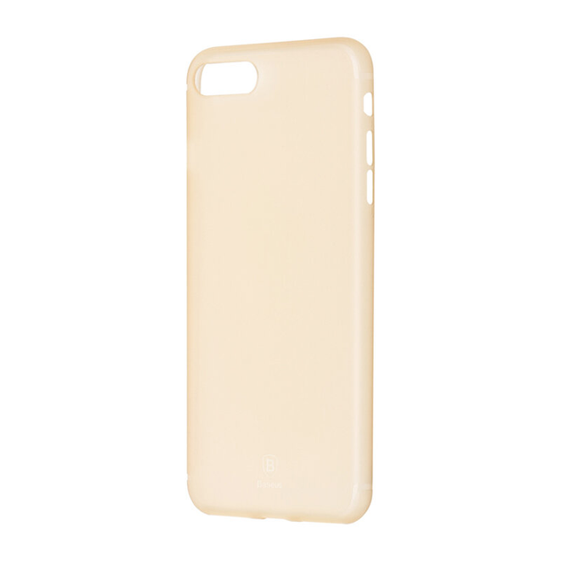 Чехол для телефона Baseus Slim iPhone SE 2020/8/7 Transparent Gold (WIAPIPH7-CT0V) - изображение 2