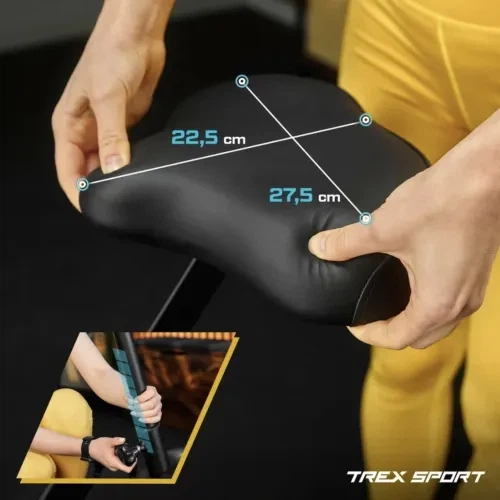 Велотренажер магнітний Trex Sport TX-450MB сірий - изображение 6
