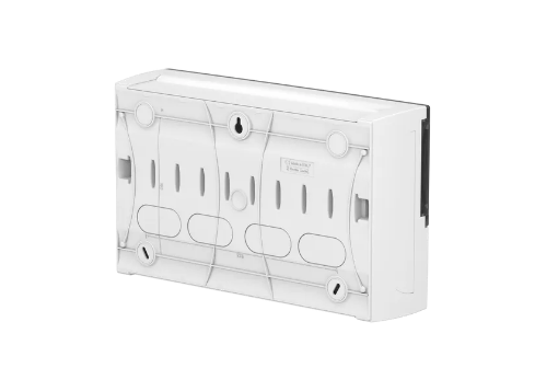 Щит навесной Schneider Electric Resi9 Mini Pragma 18 модулей с дымчатой дверью (MIP12118S) - изображение 3