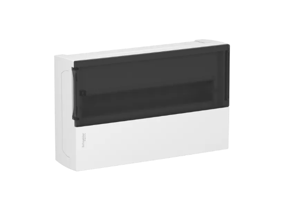 Щит навесной Schneider Electric Resi9 Mini Pragma 18 модулей с дымчатой дверью (MIP12118S) - изображение 4
