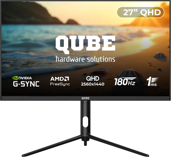 Монітор 27" QUBE Overlord G27Q180 - зображення 1