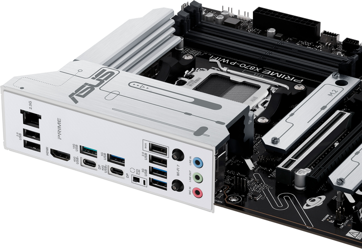 Материнська плата Asus PRIME X870-P Wi-Fi (sAM5, AMD X870, PCI-Ex16) - зображення 7