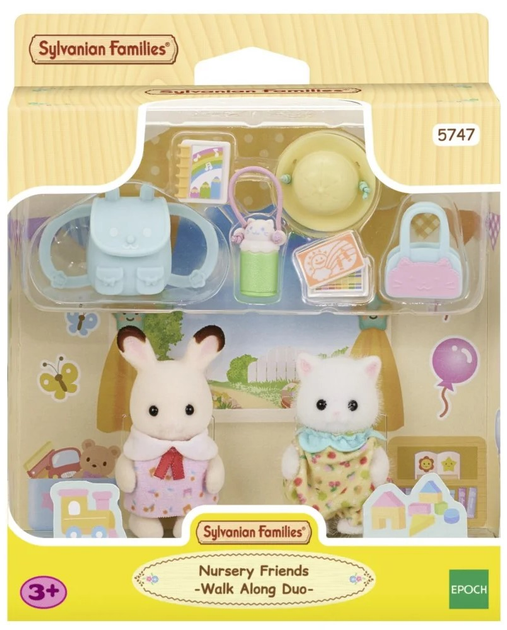 Zestaw Sylvanian Families Przedszkolaki Baby Duo (SLV5747) - obraz 1