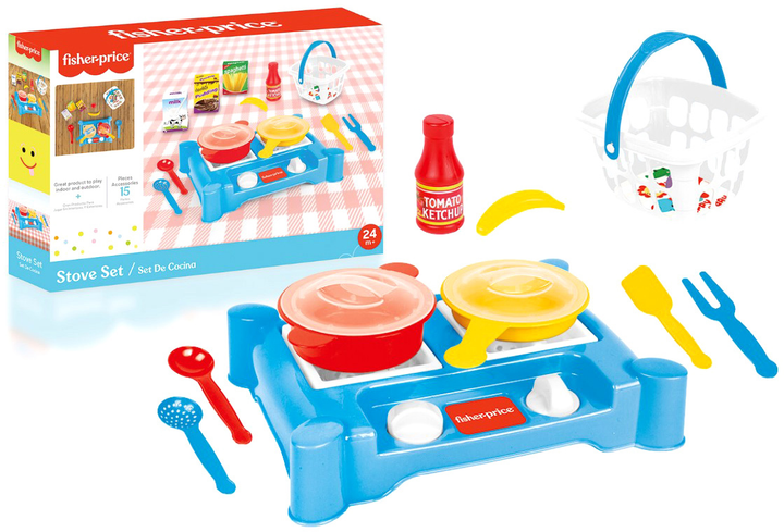 Zestaw zabawek Fisher-Price Stove Set (8690089018229) - obraz 2