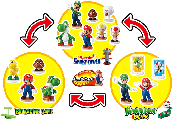 Zestaw zabawek Epoch Games Super Mario Balancing Game Castle Stage (5054131073605) - obraz 5