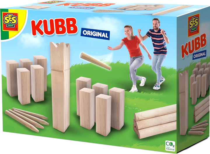 Гра на спритність Ses Creative Kubb original (8710341022990) - зображення 1