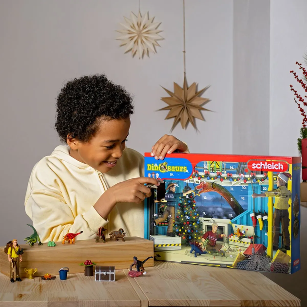 Адвент-календар Schleich Динозаври (4059433713090) - зображення 3