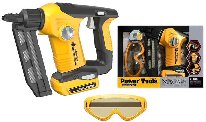 Набір інструментів Artyk Power Tools Гвоздодер із захисними окулярами (5901811174032) - зображення 1