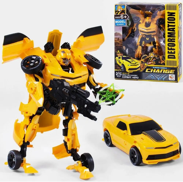 Robot transformujący KX Bumblebee 27 cm (5908287013018) - obraz 2