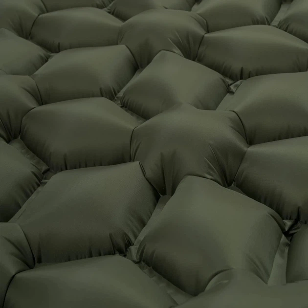 Туристический коврик Highlander Nap-Pak Inflatable Sleeping Mat 5 cm Olive AIR071 (929796) - Фото 6 Туристический коврик Highlander Nap-Pak Inflatable Sleeping Mat 5 cm Olive AIR071 (929796) - изображение 6
