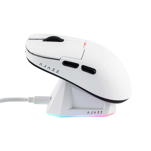 Ігрова бездротова миша Ajazz AJ159P White - Фото 2 Ігрова бездротова миша Ajazz AJ159P White - зображення 2
