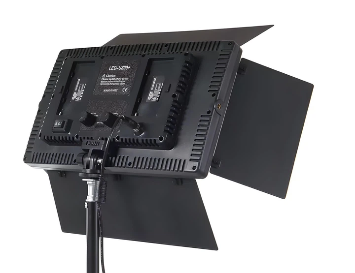 Видеосвет LED U800 + адаптер питания от сети + штатив 2.1 м - изображение 3