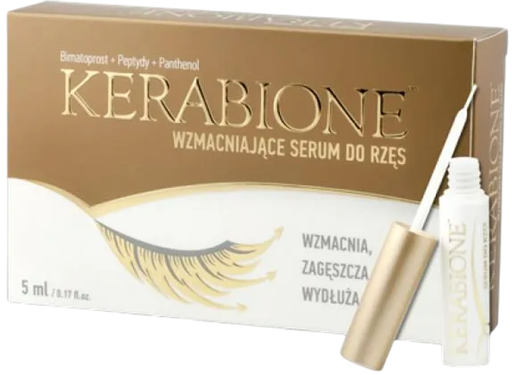 Serum Valentis Kerabione ujędrniające na porost rzęs i brwi 5 ml (5903111472030) - obraz 1