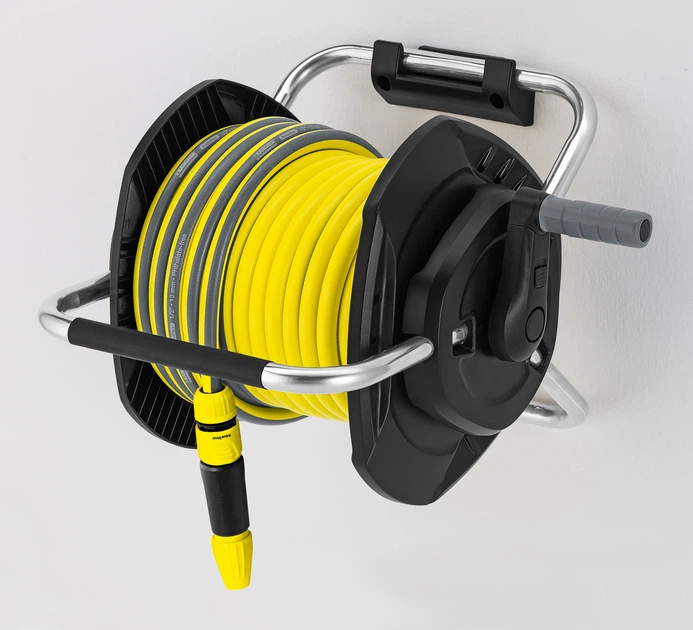 Настінна котушка для шланга Karcher HR 4.525 зі шлангом PrimoFlex 1/2" 25 м (2.645-281.0) - Фото 2 Настінна котушка для шланга Karcher HR 4.525 зі шлангом PrimoFlex 1/2" 25 м (2.645-281.0) - изображение 2