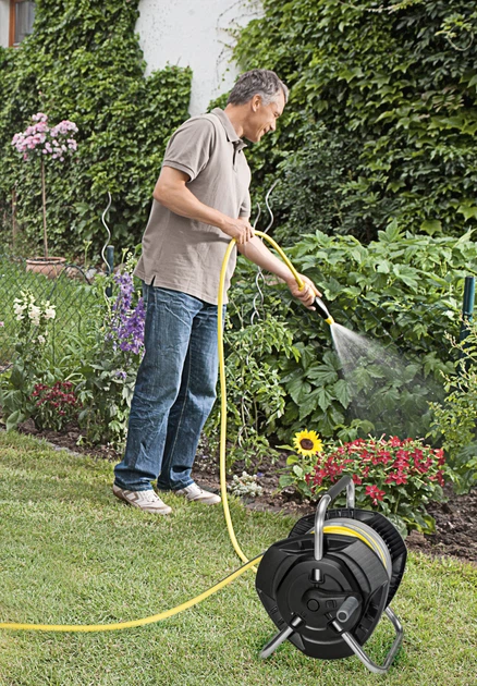 Настінна котушка для шланга Karcher HR 4.525 зі шлангом PrimoFlex 1/2" 25 м (2.645-281.0) - Фото 3 Настінна котушка для шланга Karcher HR 4.525 зі шлангом PrimoFlex 1/2" 25 м (2.645-281.0) - изображение 3
