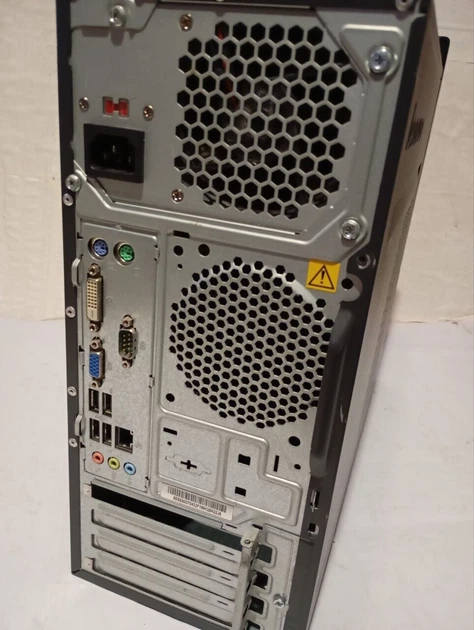 ПК Б-класс Lenovo ThinkCentre M72e Tower / Intel Core i5-3470 (4 ядра по 3.2 - 3.6 GHz) / 8 GB DDR3 / 120 GB SSD + 250 GB HDD / Intel HD Graphics 2500 б/у - изображение 4