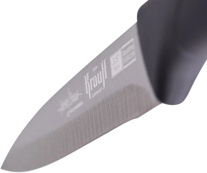 Кухонный нож Krauff Smart Сhef для чистки овощей 9 см Черный (29-305-054) - изображение 4