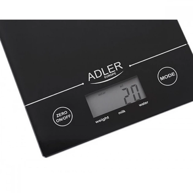 Кухонные весы электронные Adler AD 3138 Black - изображение 2
