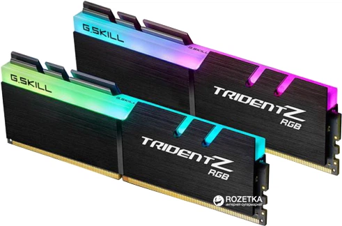RAM G.Skill DDR4-3200 16384MB PC4-25600 (zestaw 2x8192) Trident Z RGB (F4-3200C16D-16GTZR) - obraz 2
