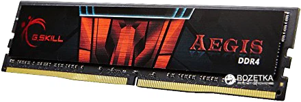 Оперативная память G.Skill DDR4-2400 16384MB PC4-19200 (Kit of 2x8192) Aegis (F4-2400C15D-16GIS) - изображение 2