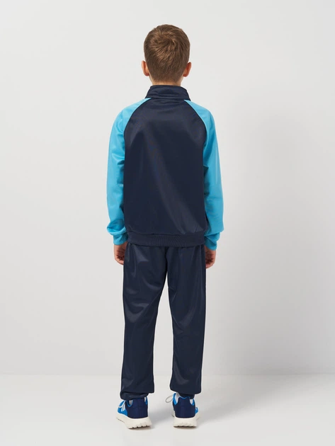 Подростковый спортивный костюм (толстовка + штаны) для мальчика Joma Academy IV 101966.342 141-152 см (2XS) Темно-синий/Бирюзовый (8424309451141) - Фото 2 Подростковый спортивный костюм (толстовка + штаны) для мальчика Joma Academy IV 101966.342 141-152 см (2XS) Темно-синий/Бирюзовый (8424309451141) - изображение 2