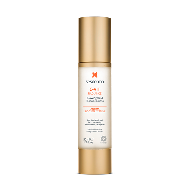 Флюїд для сяйва шкіри Sesderma C-Vit Radiance Glowing Fluid 50 мл - зображення 2