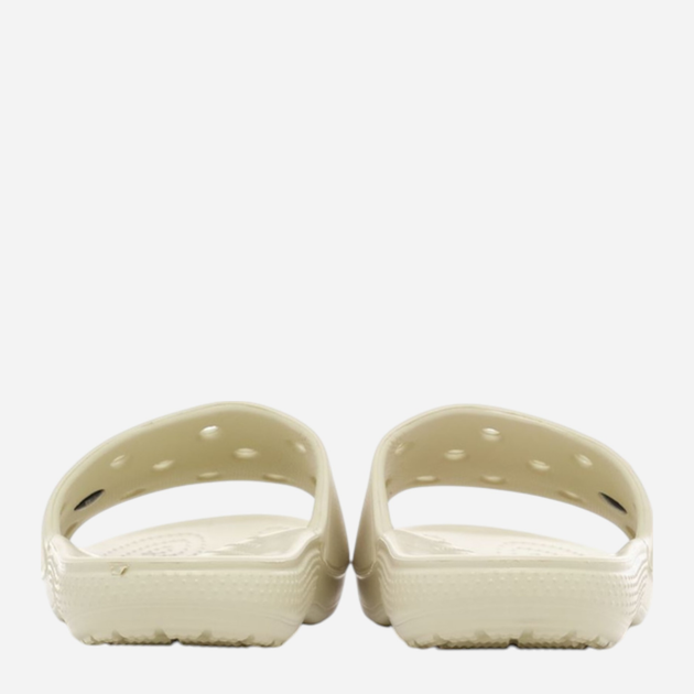 Жіночі шльопанці для пляжу Crocs Classic Slide 206121-2Y2 37-38 (M5/W7) 23 см Бежеві (191448961593) - зображення 7