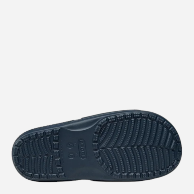 Жіночі шльопанці для пляжу Crocs Classic Slide 206121-NAV 38-39 (M6/W8) 24 см Темно-сині (191448509573) - зображення 7