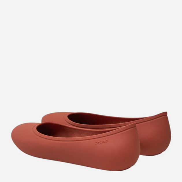 Жіночі балетки Crocs Brooklyn Flat W 209384-2DT 36-37 (M4/W6) 22 см Червоні (196265596102) - зображення 4