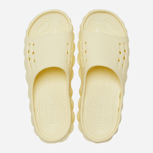 Klapki damskie basenowe Crocs Echo 208170-76O 39-40 (M7/W9) 25 cm Jasnobeżowe - obraz 3