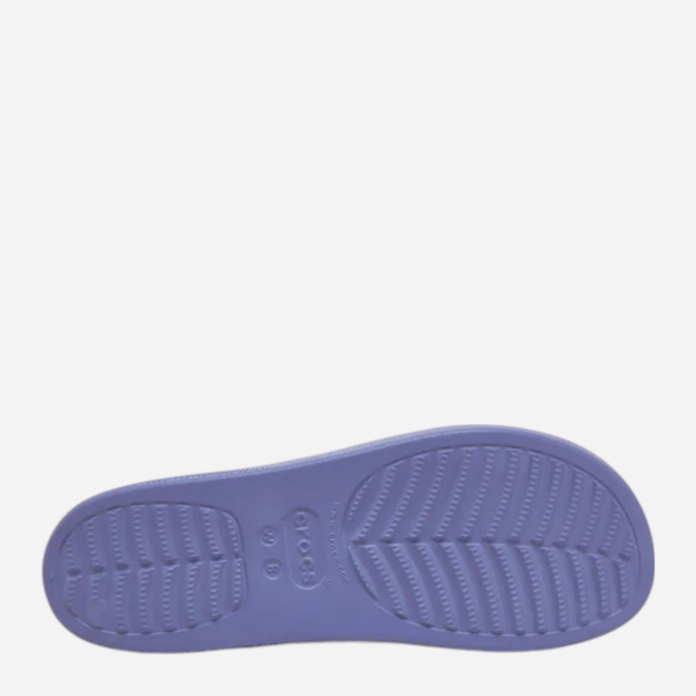 Klapki damskie basenowe Crocs Classic Platform Slide 208180-4ON 42-43 (M9/W11) 27 cm Niebieskie - obraz 5