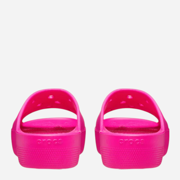 Klapki damskie basenowe Crocs Classic Platform Slide 208180-6TW 36-37 (M4/W6) 22 cm Różowe - obraz 3