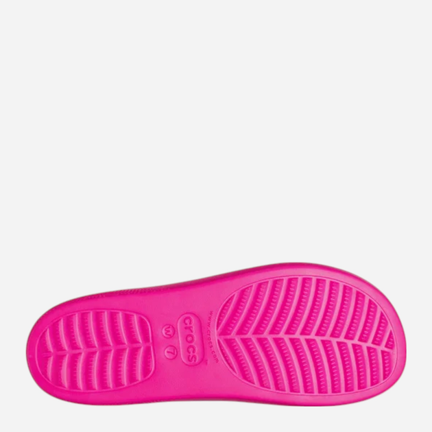 Жіночі шльопанці для пляжу Crocs Classic Platform Slide 208180-6TW 38-39 (M6/W8) 24 см Рожеві (196265652921) - зображення 5