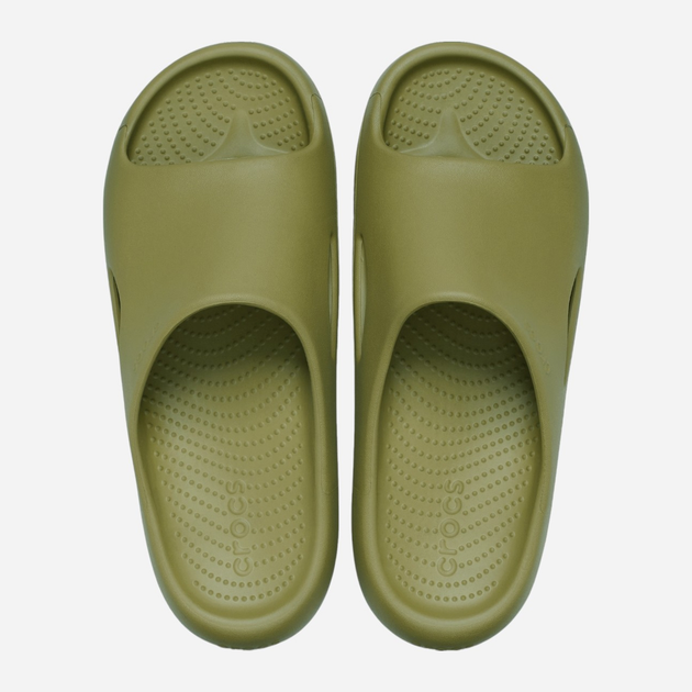 Жіночі шльопанці для пляжу Crocs Mellow Slide 208392-3UA 39-40 (M7/W9) 25 см Хакі (196265653515) - зображення 3