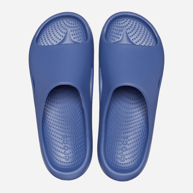 Жіночі шльопанці для пляжу Crocs Mellow Slide 208392-402 38-39 (M6/W8) 24 см Сині (196265563753) - зображення 3