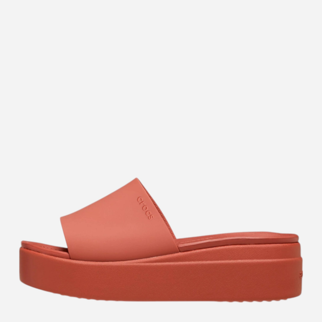 Жіночі шльопанці Crocs Brooklyn Slide 208728-2DT 36-37 (M4/W6) 22 см Червоні (196265603237) - зображення 3